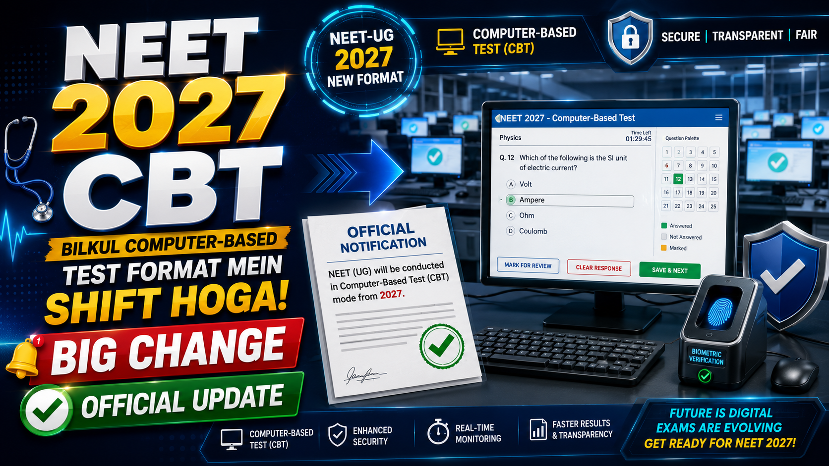 NEET 2027 Bilkul Computer-Based Test Format Mein Shift Hoga: Dharmendra Pradhan 2025